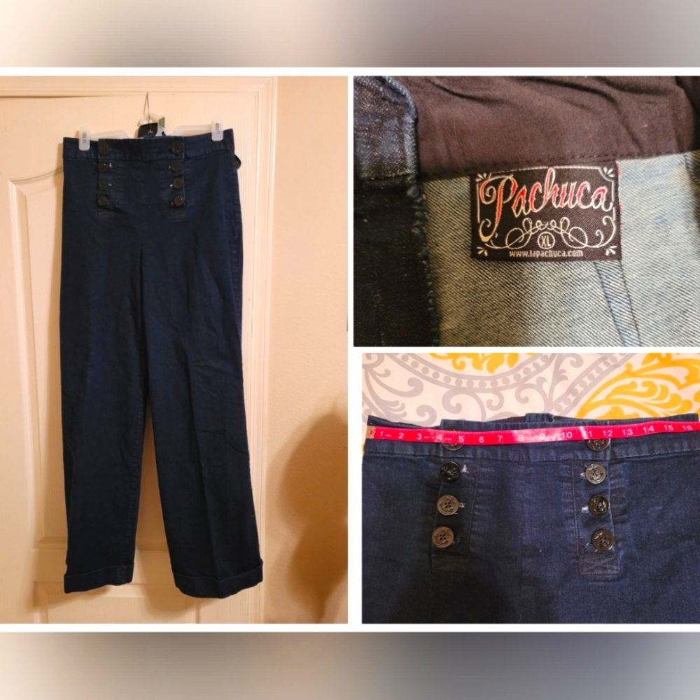Pachuca custom made Sailor front jeans